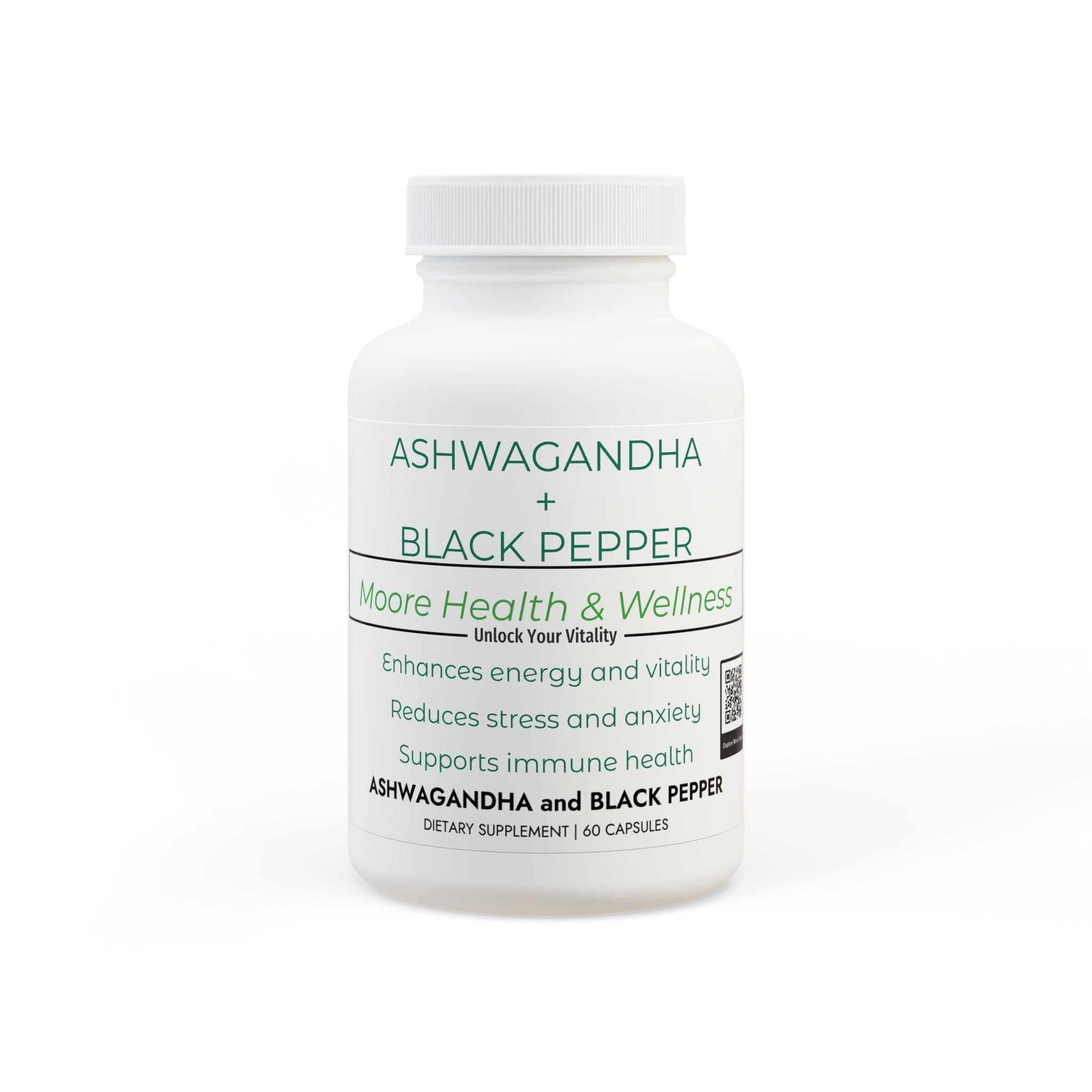 Ashwagandha and Black Pepper – Stress Relief and Performance Support