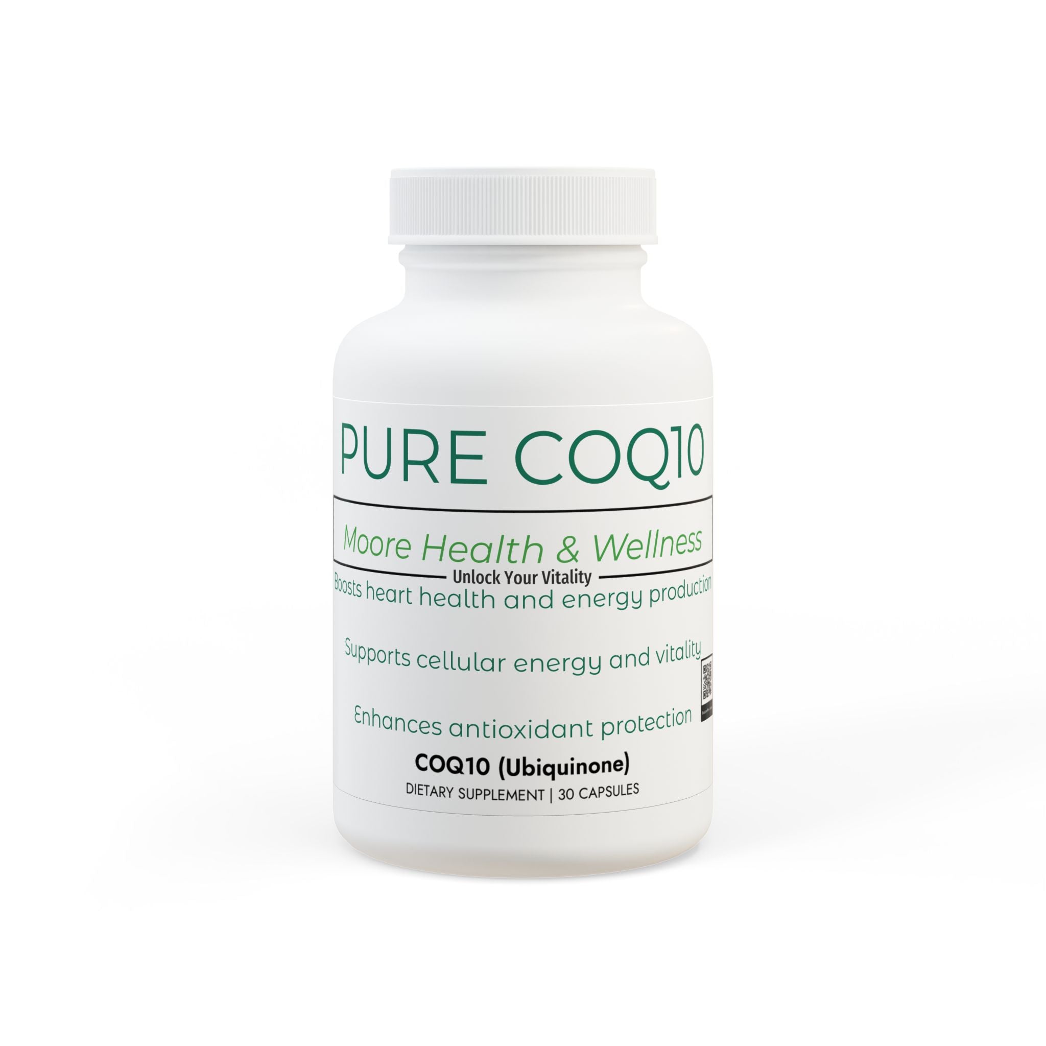 CoQ10 (Ubiquinone) – Cellular Energy and Antioxidant Support