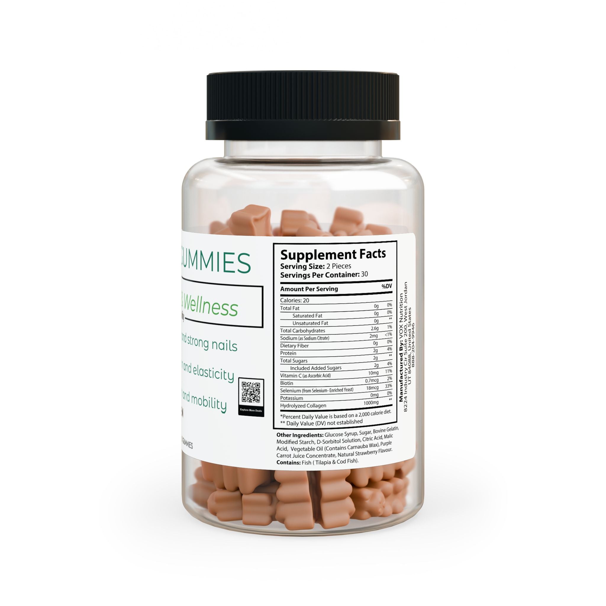 Collagen Gummies – Skin, Hair, and Nail Support